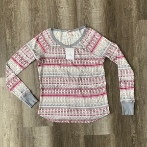 Victoria’s Secret Fair isle Sleep Top!